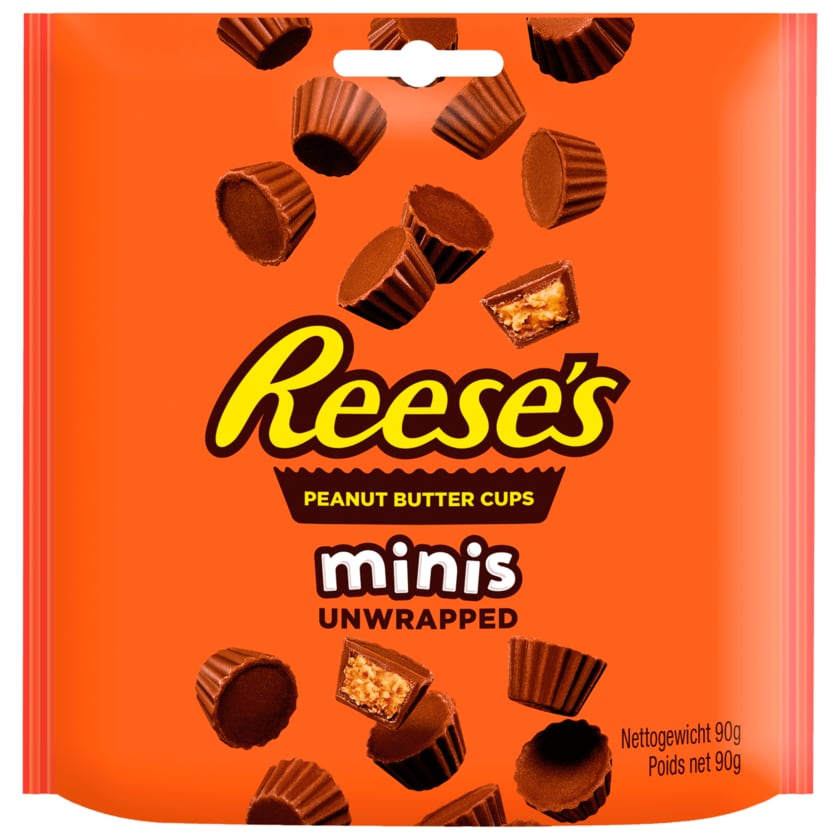 Reese's Peanut Butter Cups minis unwrapped 90g